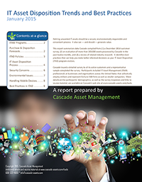 IT Asset Management Benchmarking Report - 2015